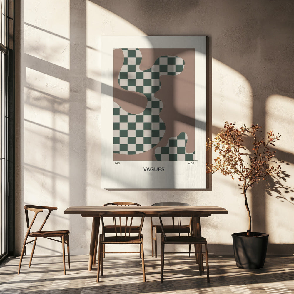 Vagues nr 34 Poster | Canvas