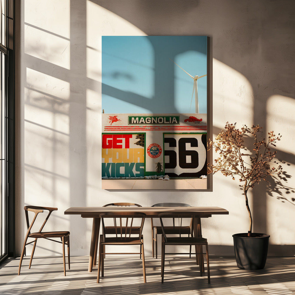 Route 66 VI | Leinwand