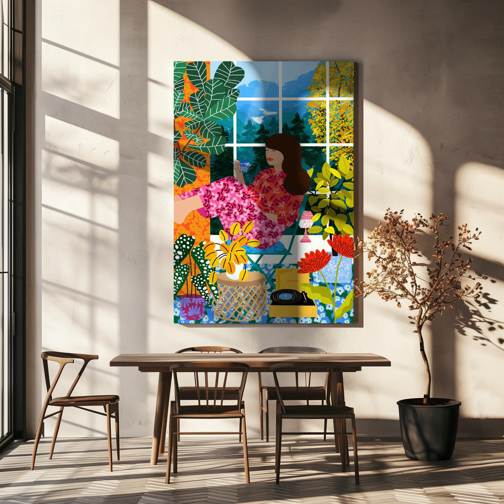 Dem Klang der Natur lauschen | Leinwand