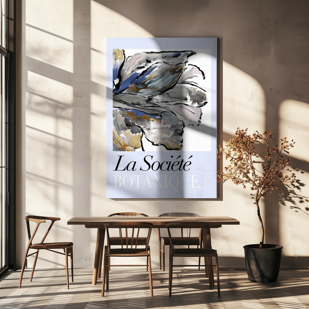 La Société Botanique Blueflower | Canvas
