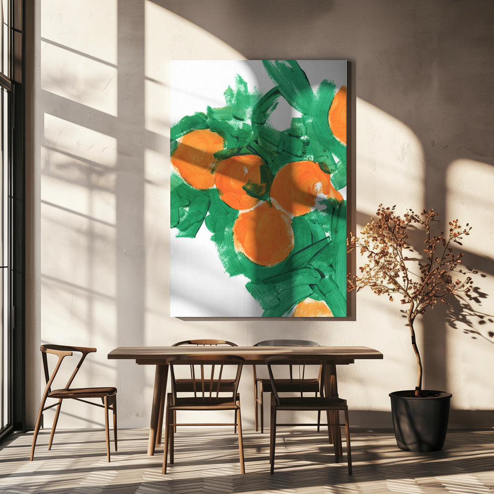 Orangen 1 | Leinwand