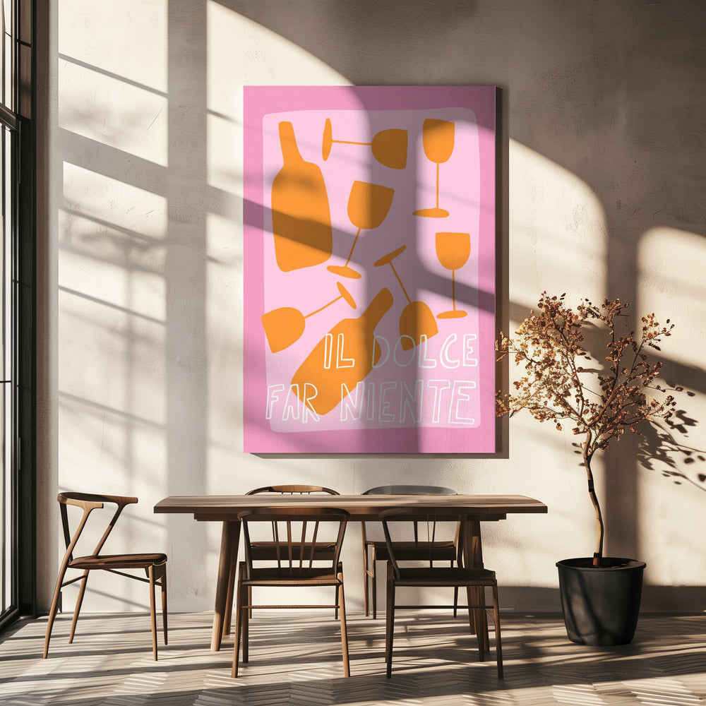 Elegante Freizeitstimmung | Leinwand
