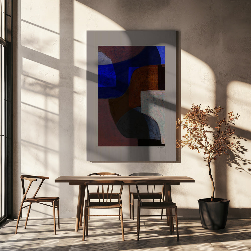 Chalks and Shapes 7 | Canvas