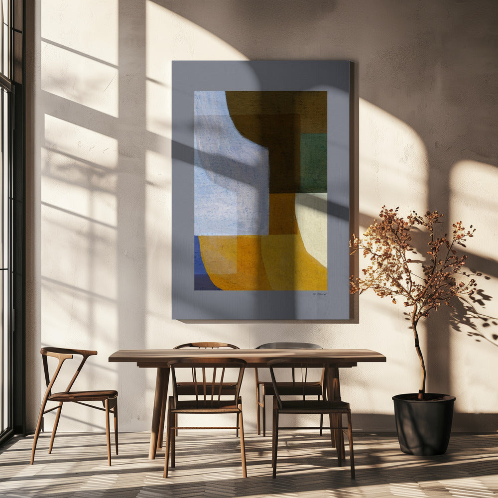 Chalks and Shapes 8 | Canvas