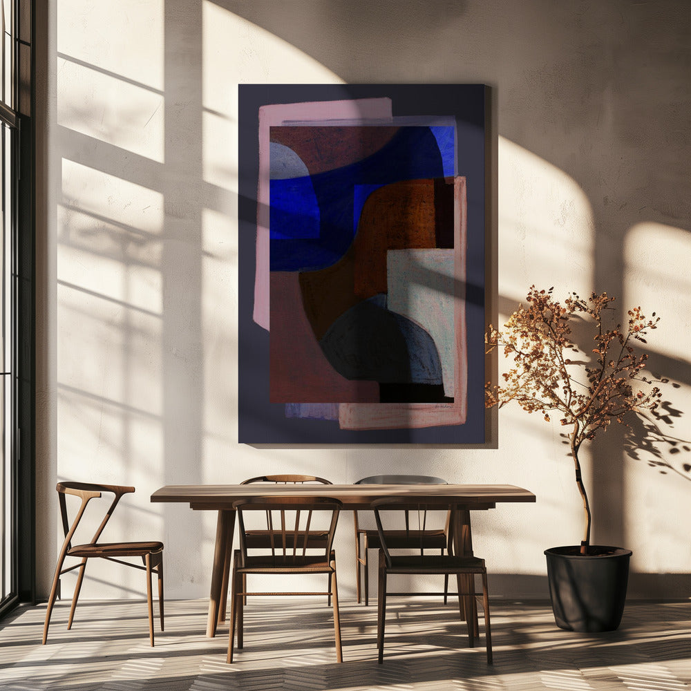 Chalks and Shapes 7X | Canvas