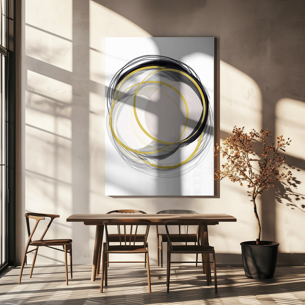 Rosa Mond 1a | Leinwand