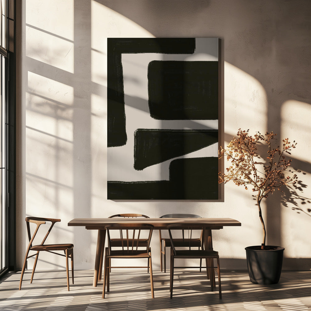 Bold Shadowscape | Canvas
