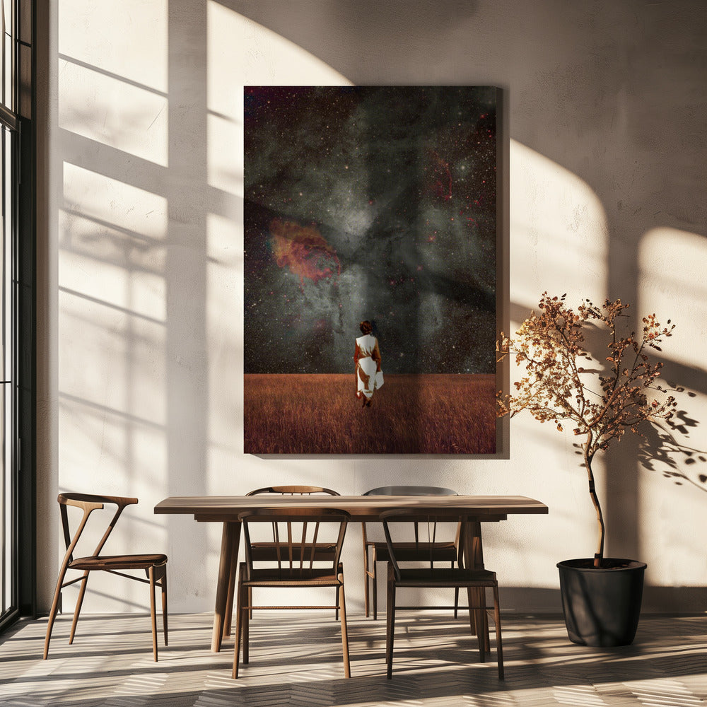 Follow Me by Frank Moth | Canvas