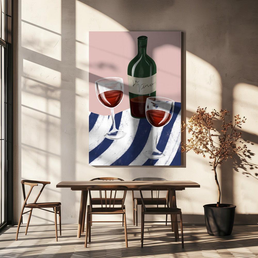 Weinzeit | Leinwand