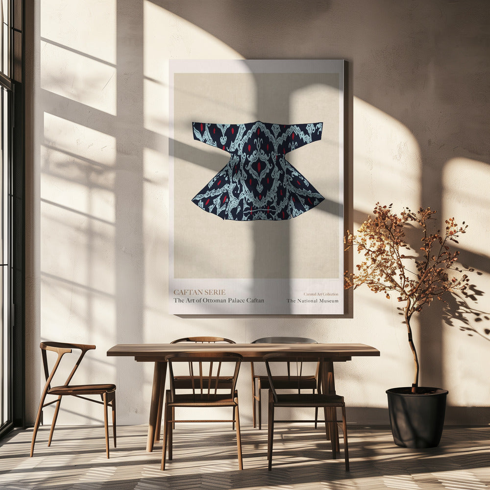 Verzierter osmanischer Kaftan | Leinwand