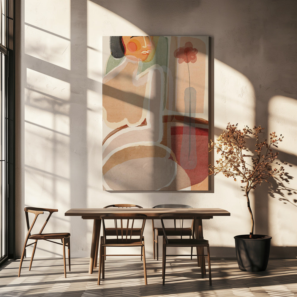 Heitere Reflexion | Leinwand