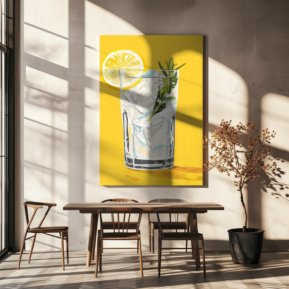 Gin Tonic - Jolly and Dash | Leinwand