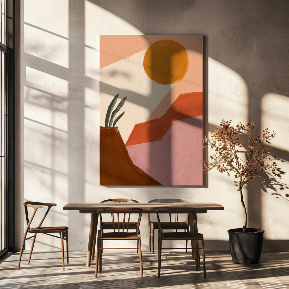 Wüstensonnenlicht | Leinwand