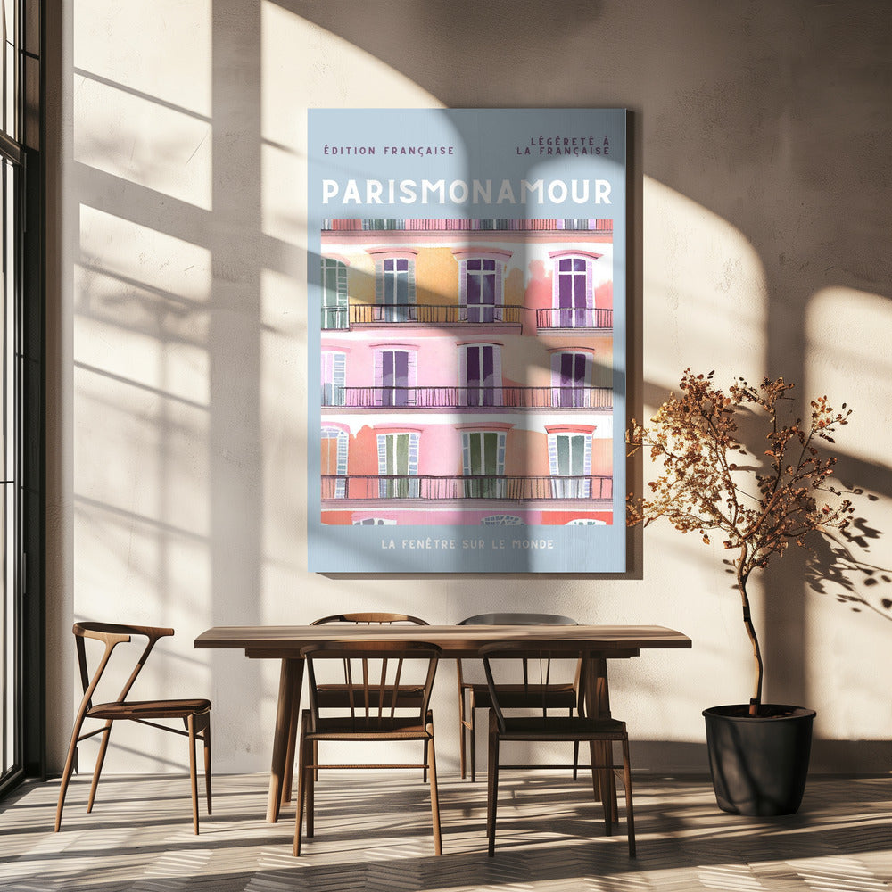 Paris, meine Liebe | Leinwand