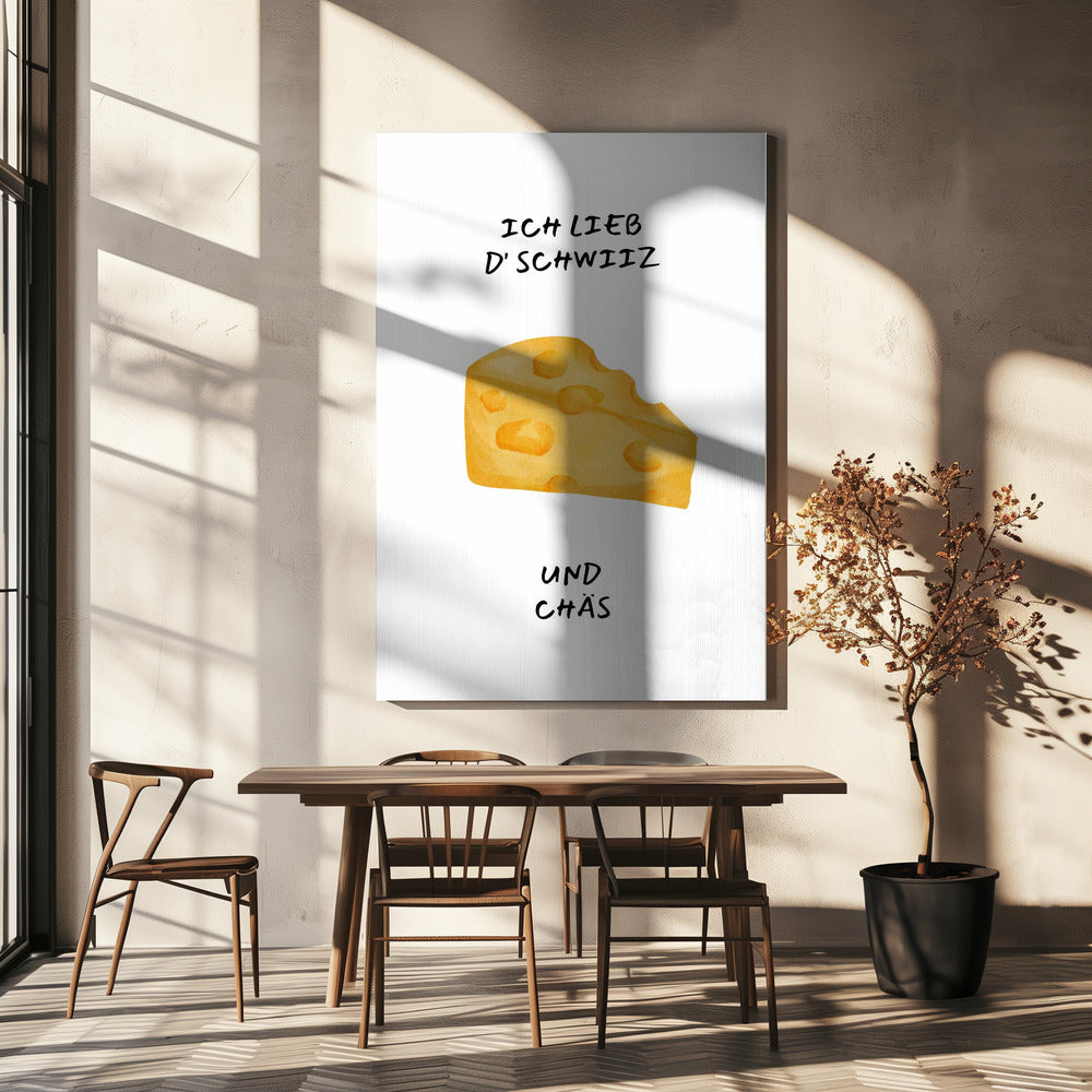 Ich lieb d´schwiiz | Leinwand