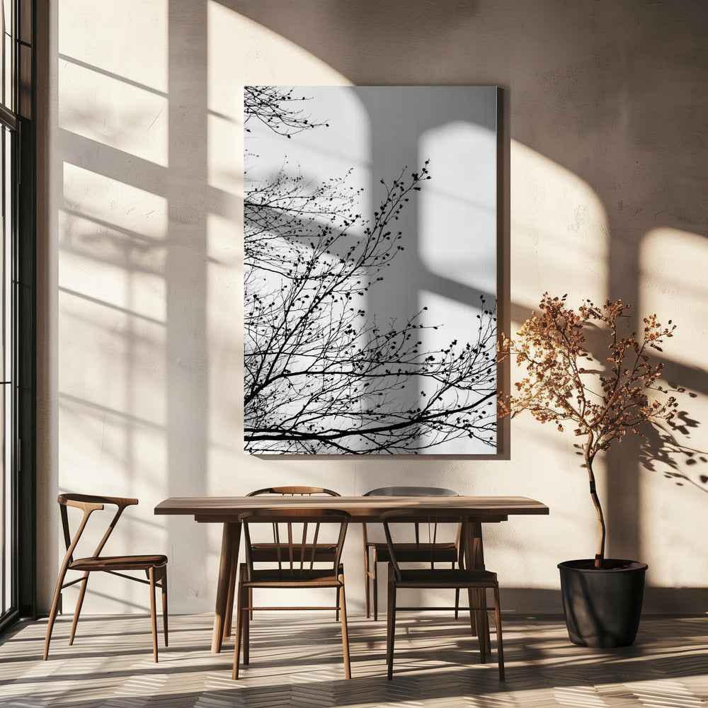 Wintersilhouetten 7 | Leinwand