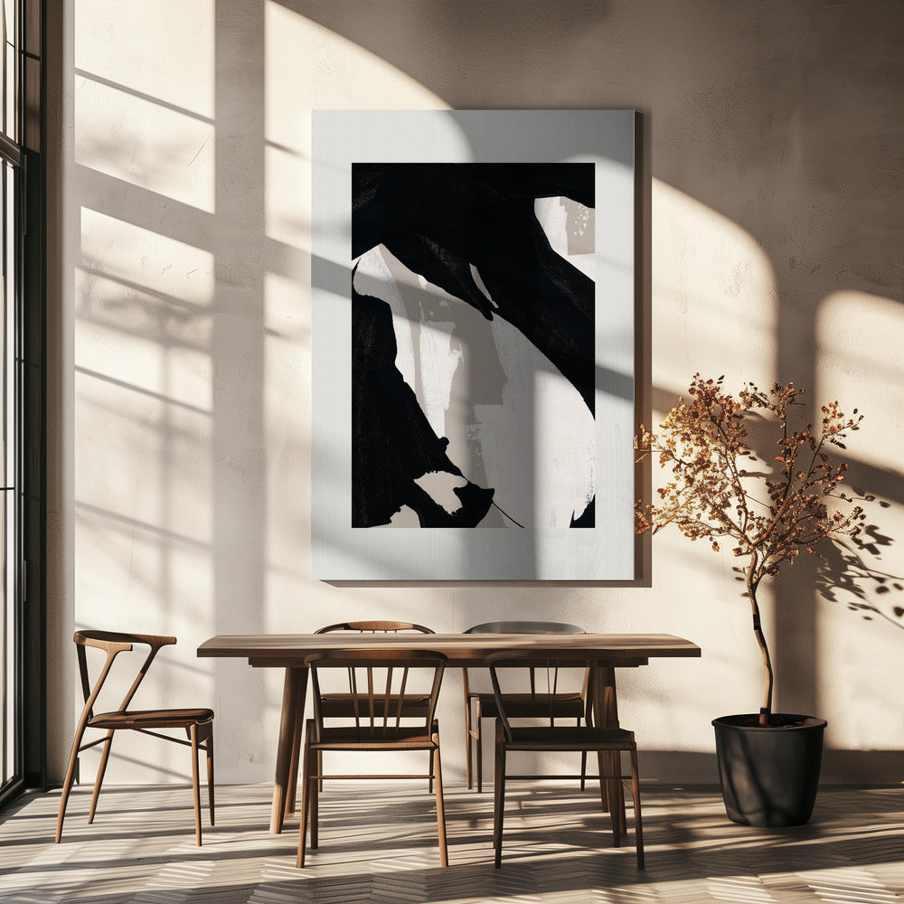 Abstrakte Pinselstriche 59X | Leinwand