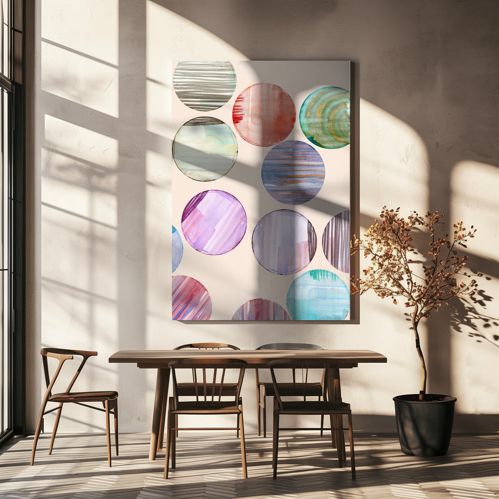 Protection Circles 3 | Canvas