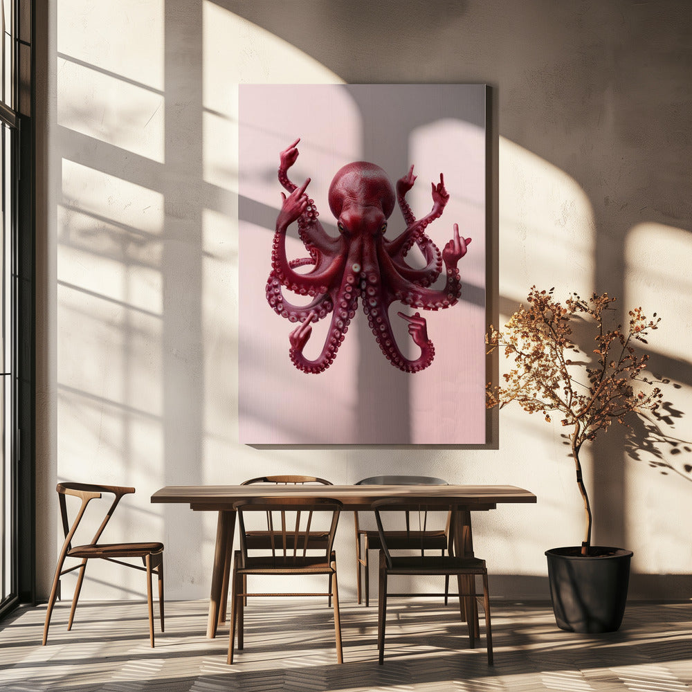 Fucktopus | Leinwand