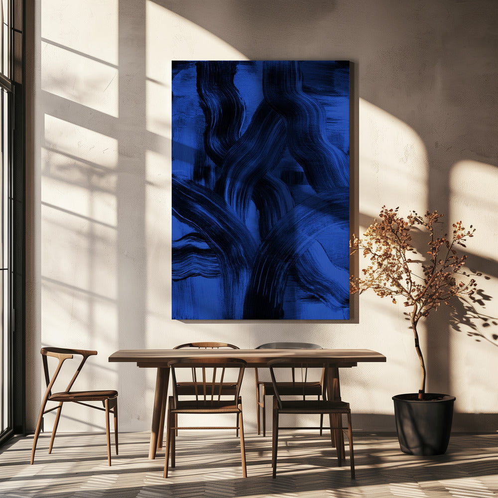 Abstract Brush Strokes 126X | Canvas