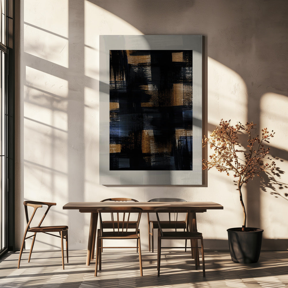 Abstract Brush Strokes 128X | Canvas