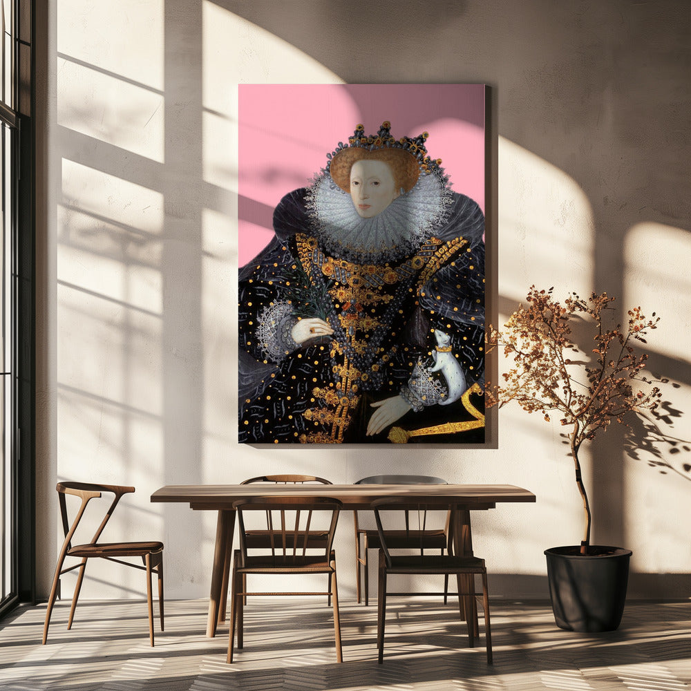 Elizabethi2602pink Ratioiso | Leinwand