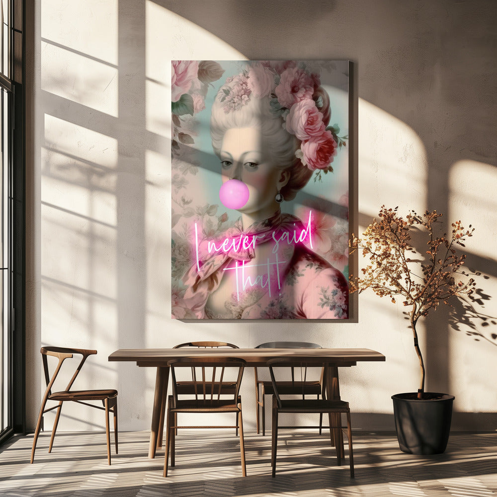 Marieantoinettenever3 Ratioiso | Leinwand