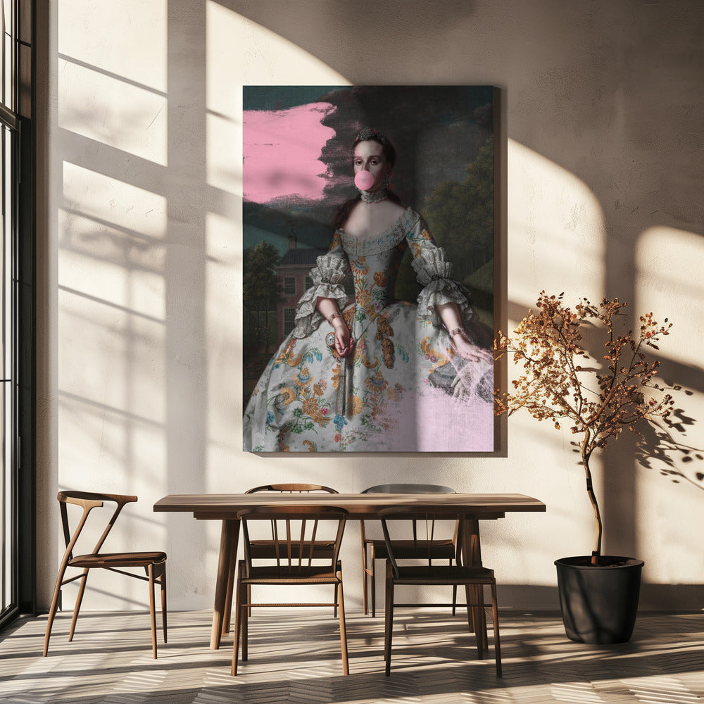 Alteredpainting Größe 24x36 | Leinwand