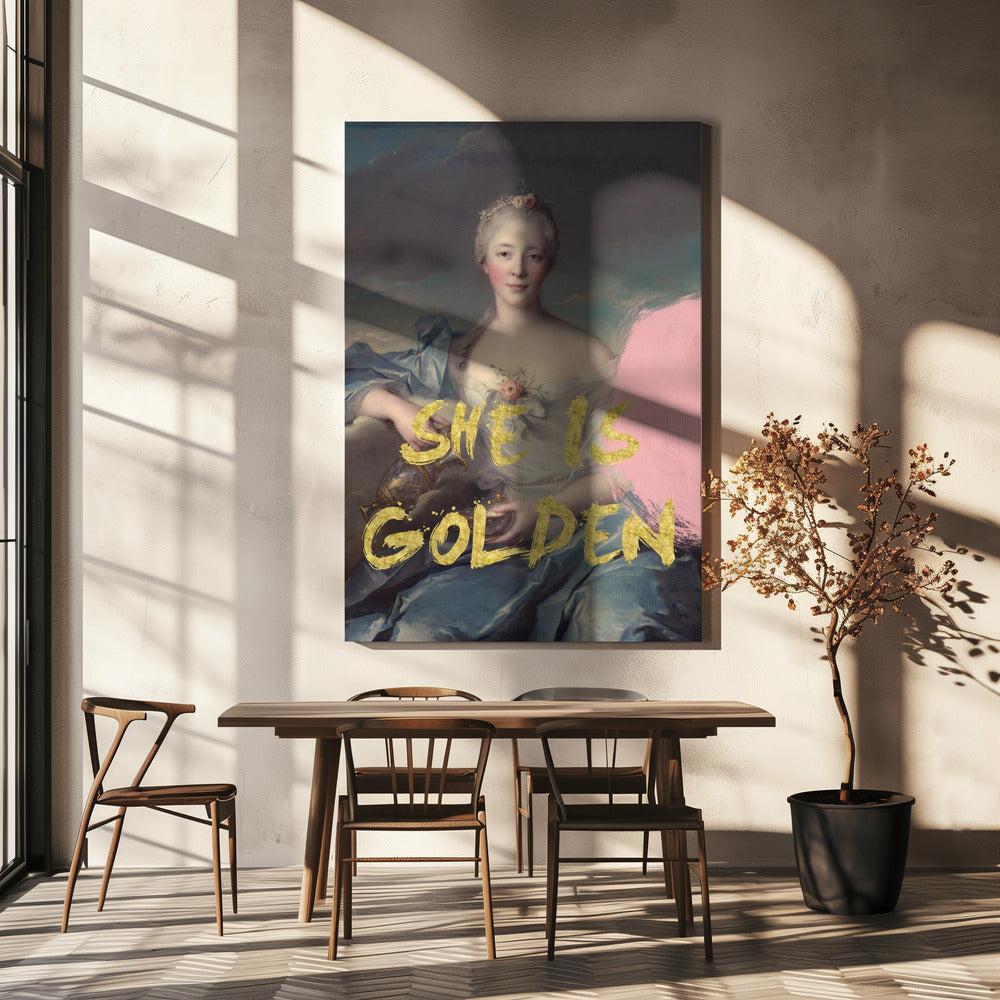 Sheisgolden Ratioiso | Leinwand