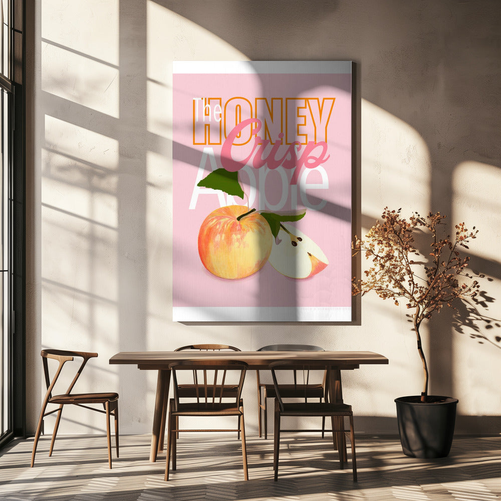 Pandchoneycrispapple Kopie | Leinwand