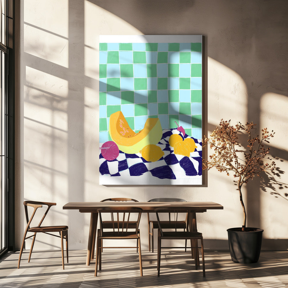 Pandc Neonstilllife Kopie | Leinwand