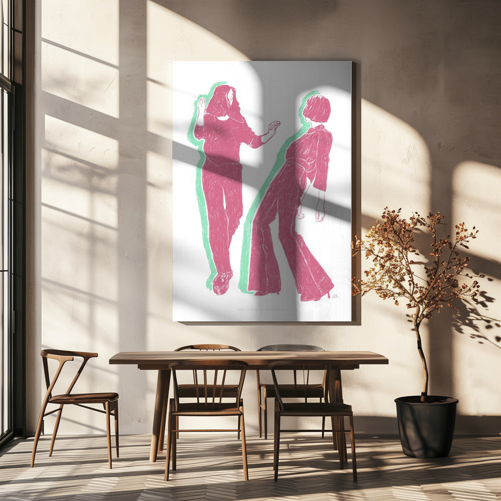 Jlr Dancing3 Kopie | Leinwand