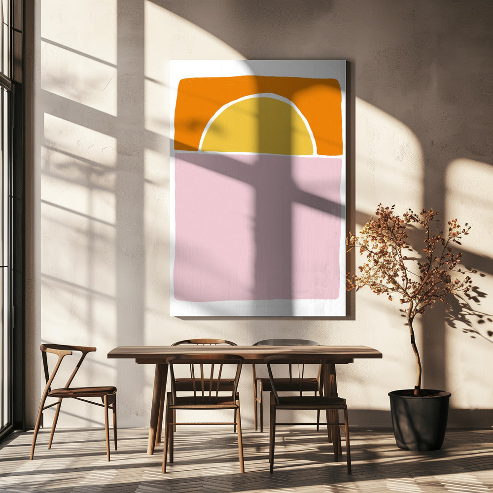 Pandc Sonnenuntergang Kopie | Leinwand