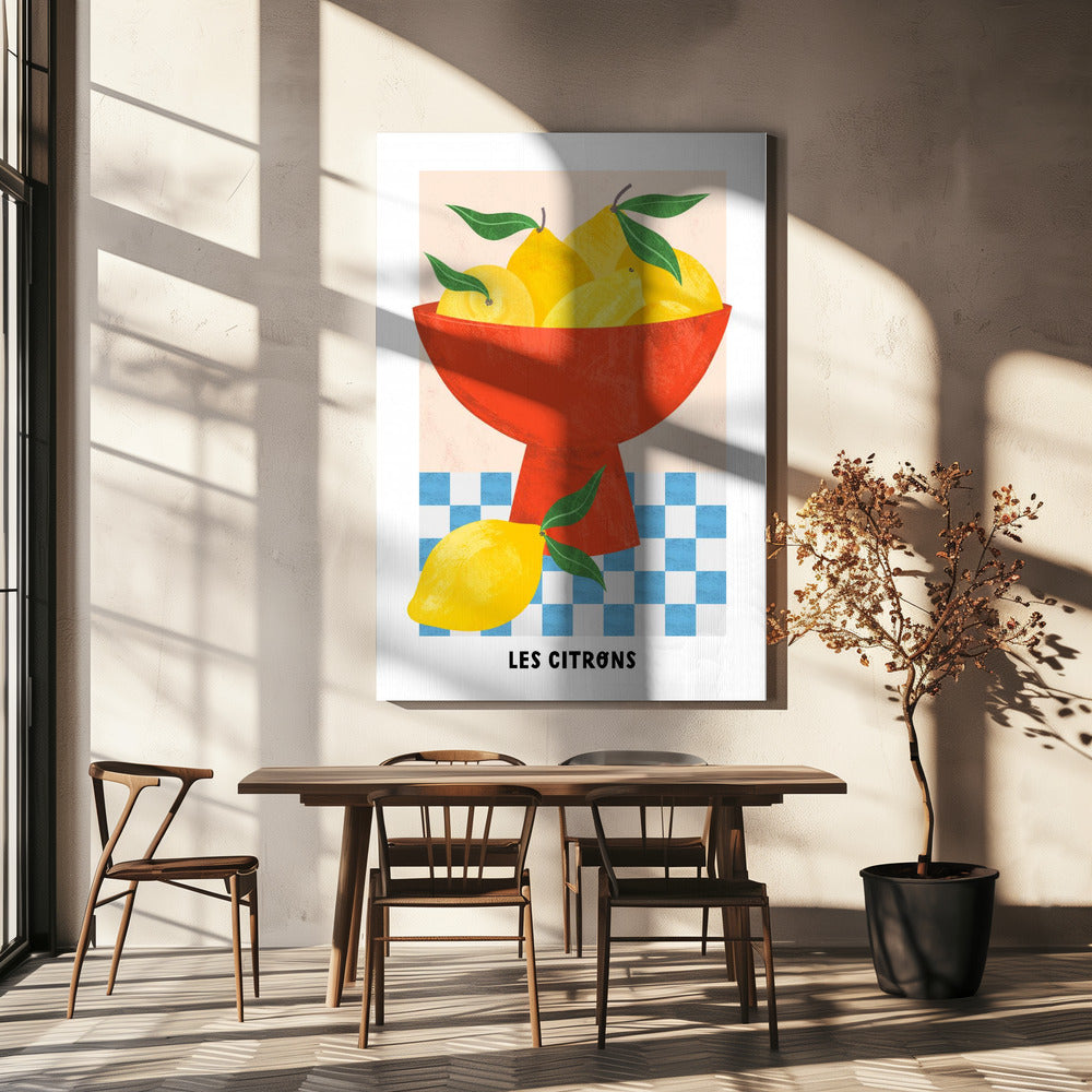 Les Citrons | Leinwand