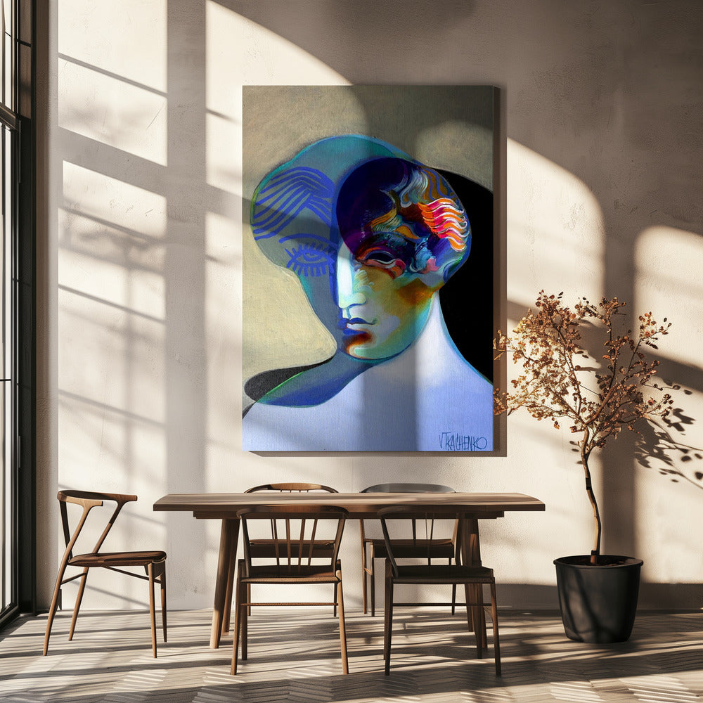 Red Curls | Canvas