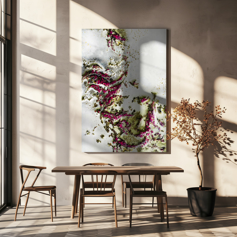 Scharlachrote Symphonie | Leinwand