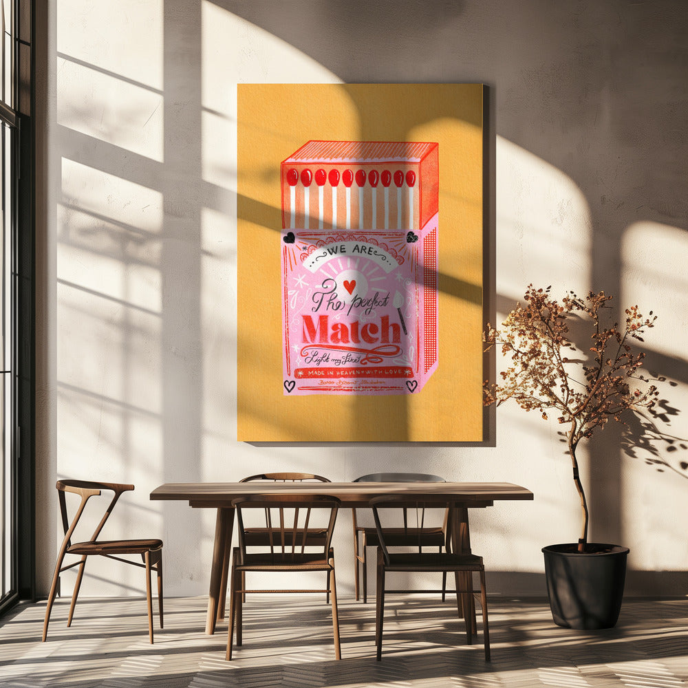 Match Box - The Perfect Match | Canvas