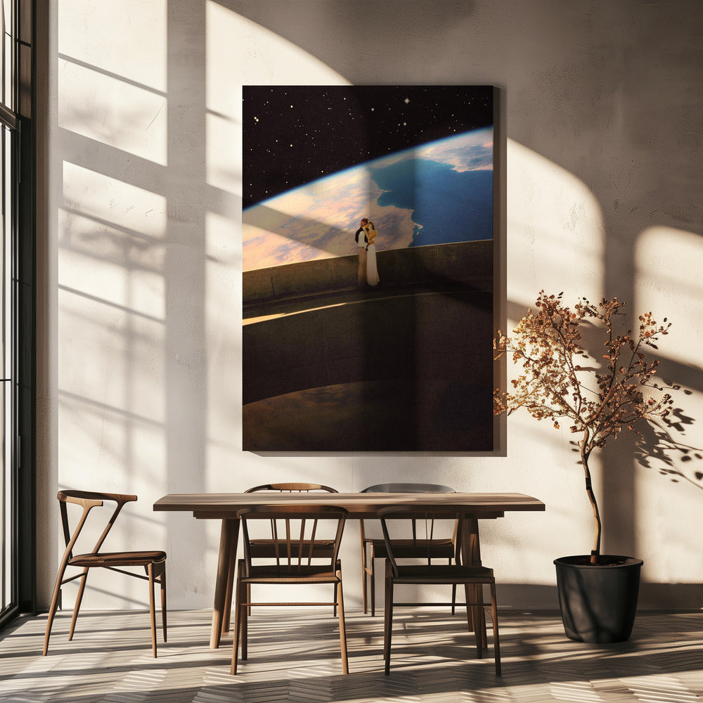 Kosmische Liebe | Leinwand