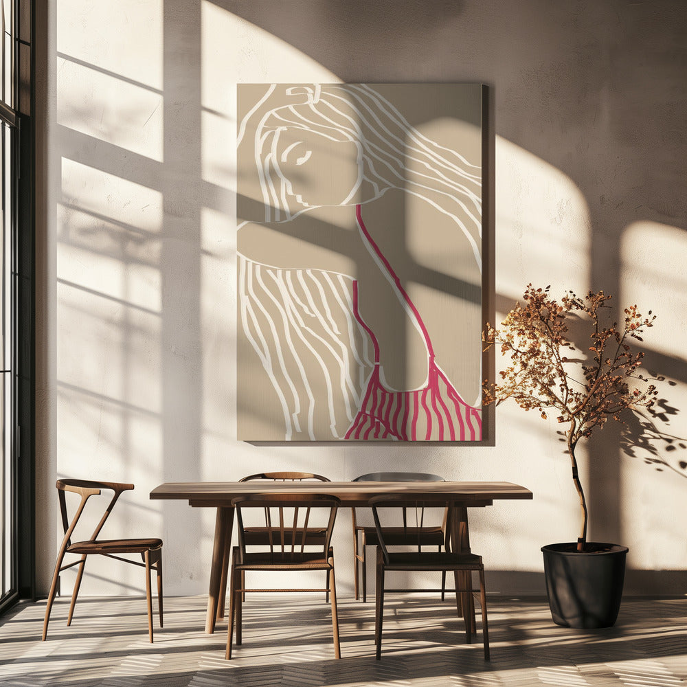 Serene Silhouette | Canvas