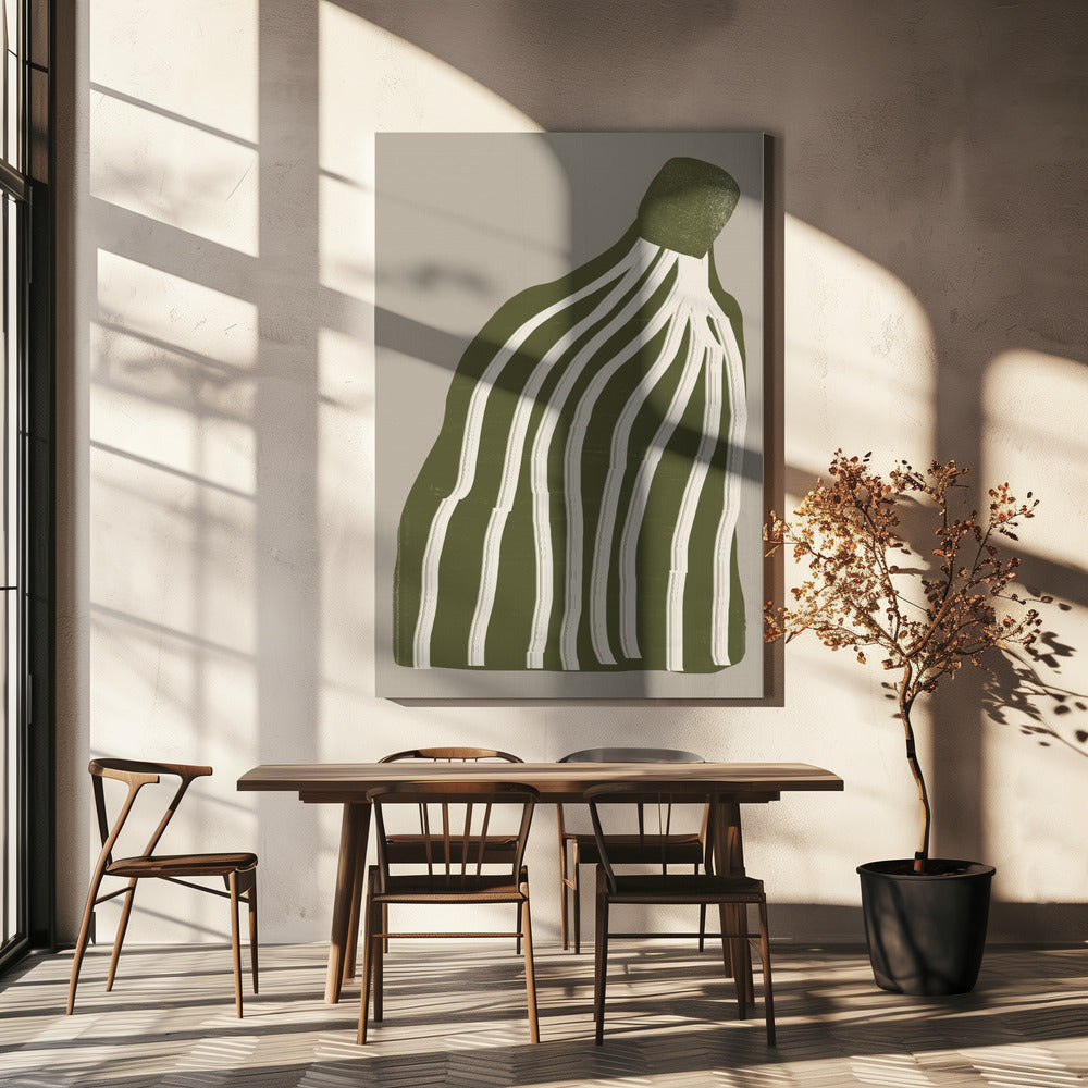Moderne Blume | Leinwand