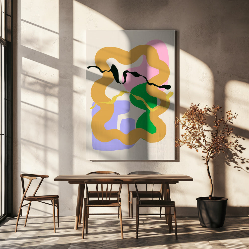 Colorful Whirl | Canvas