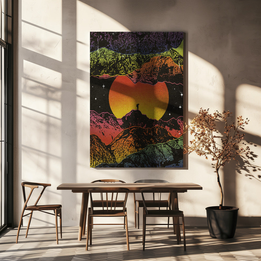 Space Hiker | Canvas