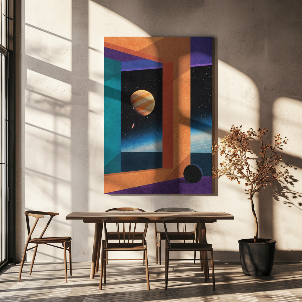 Ein Zimmer mit Aussicht | Leinwand