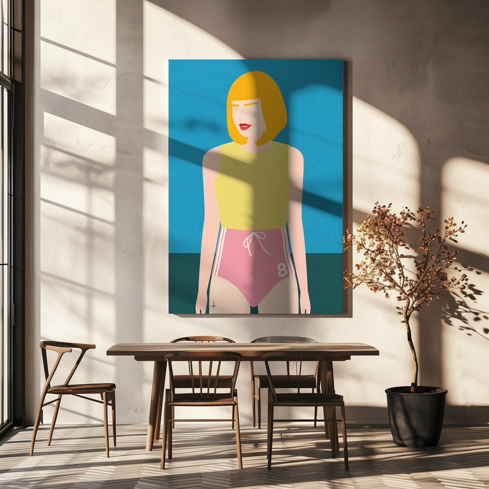 Runner Girl | Canvas