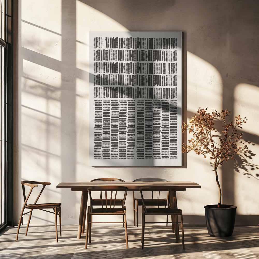 Monochrome Harmonie | Leinwand