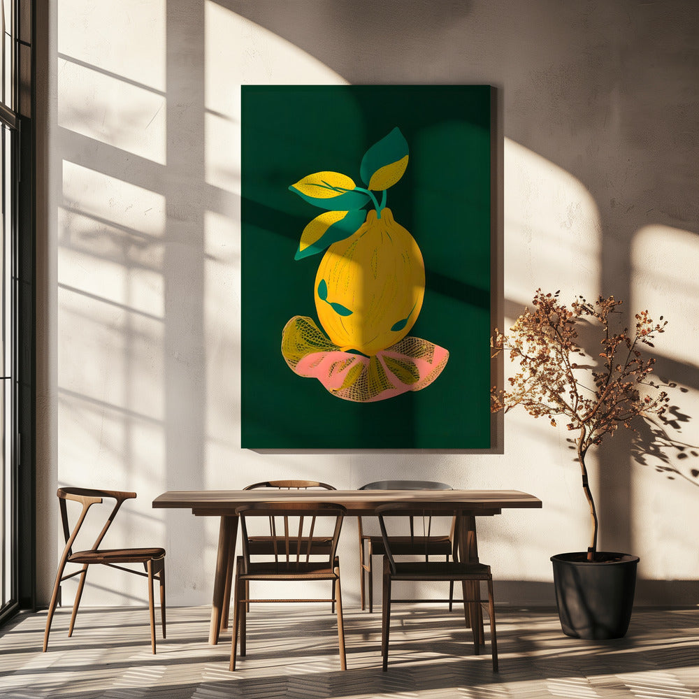 Lemon's Out of the Net Tasche | Leinwand