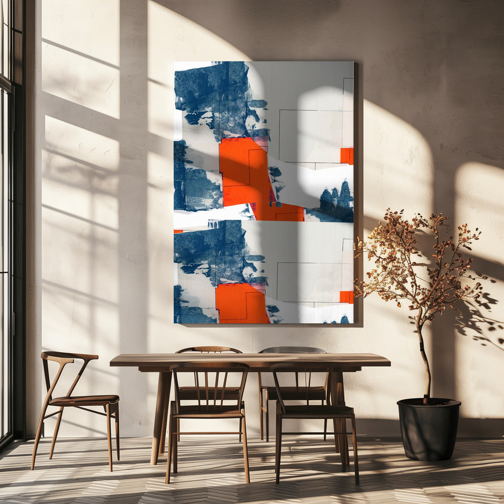Hooked On the Blues 1 | Canvas