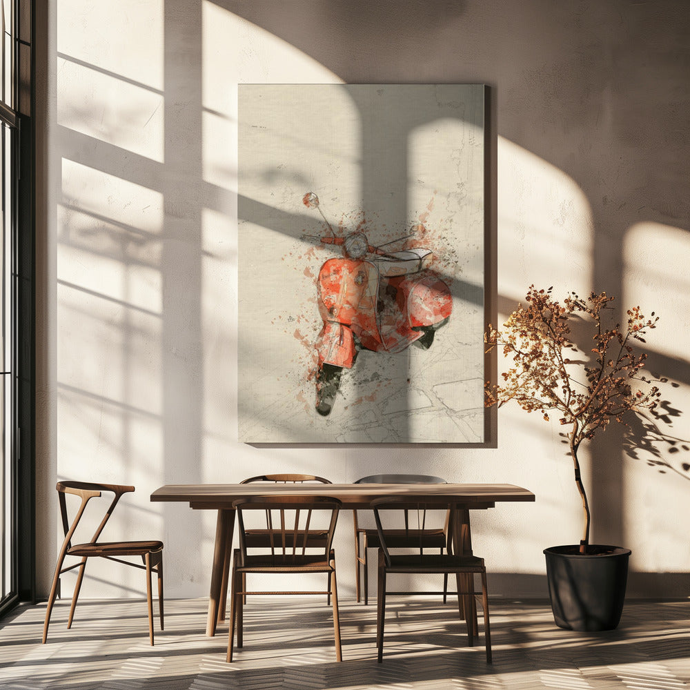 Vespa | Leinwand