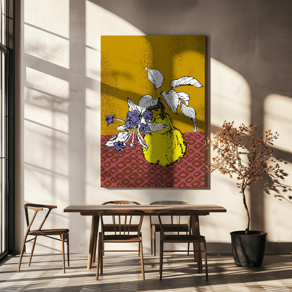 Super Fruits – Birne 2 Geschenk der Götter | Leinwand
