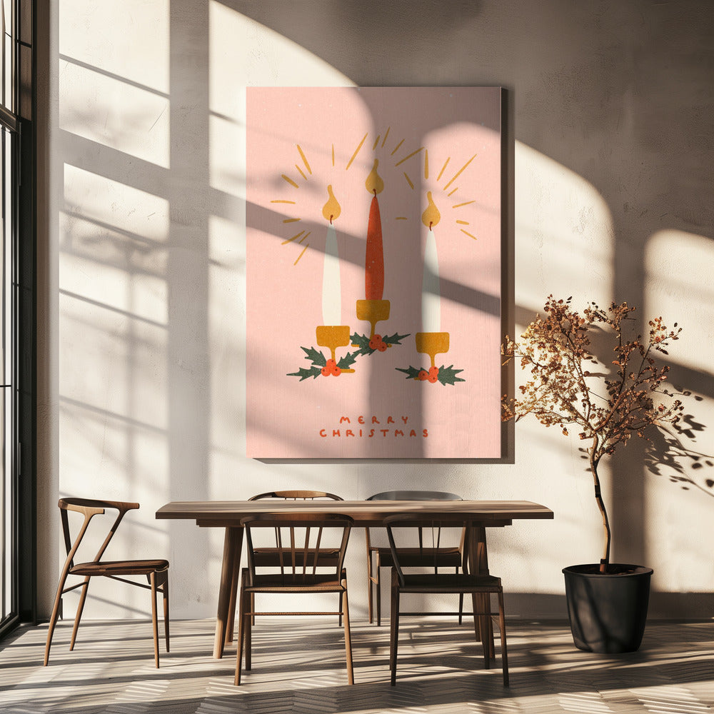 Christmas Candles | Canvas